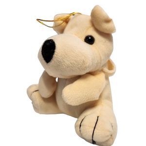 Kipp Puppy Dog Stuffed Animal Plush 5" Tan